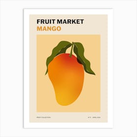 Fruit Market No. 11 Mango Art Print