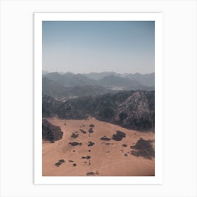 Desert Landscape - Desert Stock Videos & Royalty-Free Footage Art Print