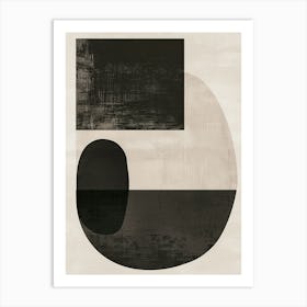 Pontianak Stone Park Bauhaus Minimalist Art Print