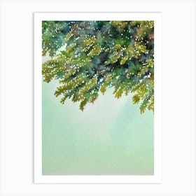 Acropora Yongei Iiii Storybook Watercolour Art Print