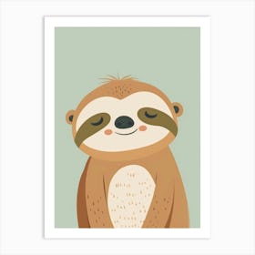 Sloth 2 Art Print