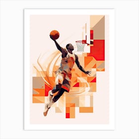 Basketball Player 65 Art Print