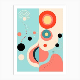 Abstract Microscope Art Print