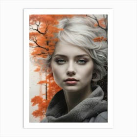 Autumn Leaves Print Art Print