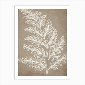 Fern Leaf Botanical 1 Art Print