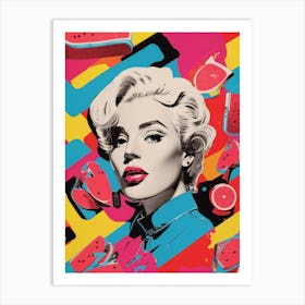 Pop Painting A Art Print