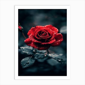 Dark Rose 113 Art Print