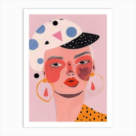 Portrait Of A Woman 323 Art Print