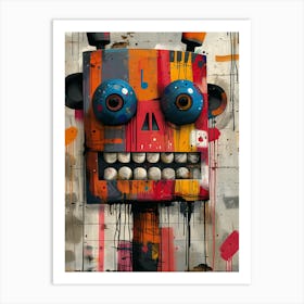 Robot Art Print