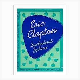 Eric Clapton 1988 Bgp26 Poster Art Print