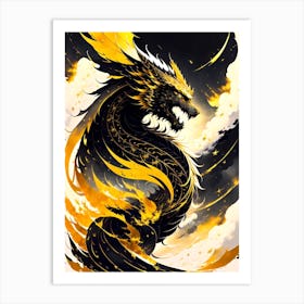 Dragon Wallpaper 1 Art Print