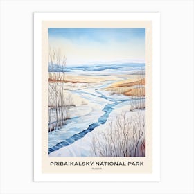 Pribaikalsky National Park Russia 1 Poster Art Print