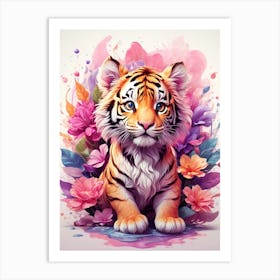 Tiger Cub Art Print