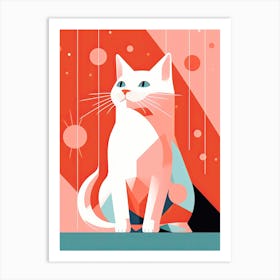 Cat In Space 2 Art Print