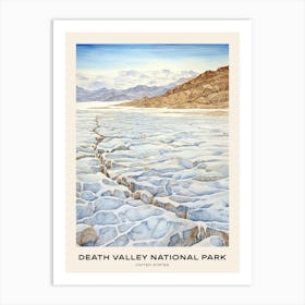 Death Valley National Park United States Of America 2 Poster Art Print