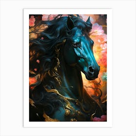 Equestrian Art Art Print