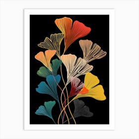 Ginkgo Leaves 38 Art Print