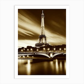 Eiffel Tower 11 Art Print