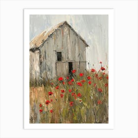 Poppies In The Field 22 Art Print