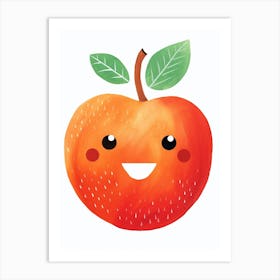 Friendly Kids Pomegranate 2 Art Print