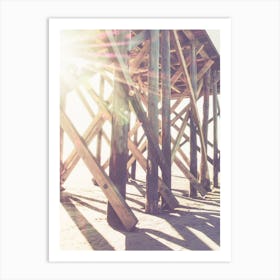 Pier of SPO Art Print