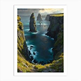 Cliffs Of Ireland 1 Art Print