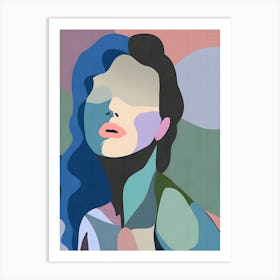 Portrait Of A Woman 90 Art Print