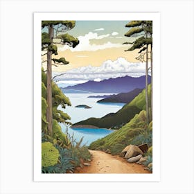 Trail To Taupo Art Print