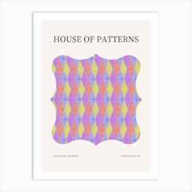 Geometric Pattern Poster 9 Art Print