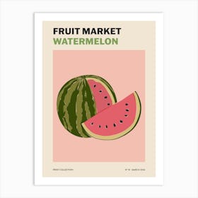 Fruit Market No. 10 Watermelon Art Print