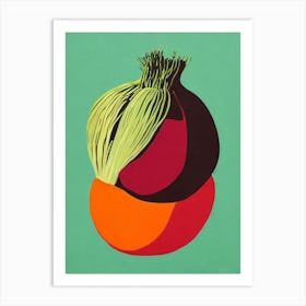 Fennel Bold Graphic vegetable Art Print