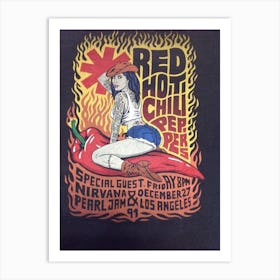 Redhot3 1 Art Print