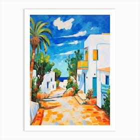 Djerba Tunisia 2 Fauvist Painting Art Print