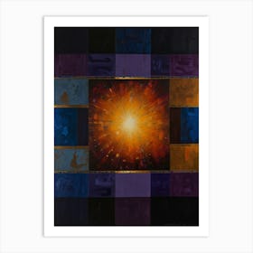 'Sunburst' Art Print