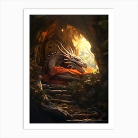 Dragon Lair Nature 4 Art Print