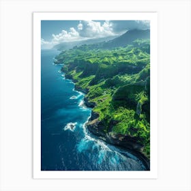 Hawaiian Landscape 1 Art Print