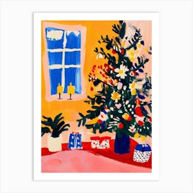 Cozy Christmas No 2 Art Print