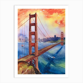 Golden Gate Bridge San Francisco Art Print