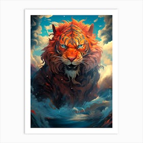 Tiger Art Art Print