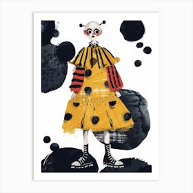 Clown Print Art Print