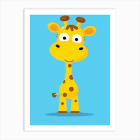 Giraffe 58 Art Print