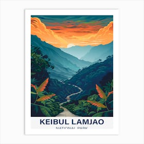 Kebul Lamao National Park Art Print