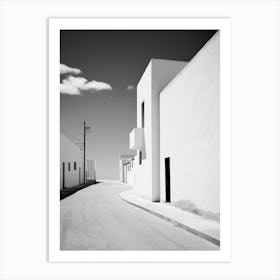 Almeria, Spain, Black And White Analogue Photography 3 Art Print