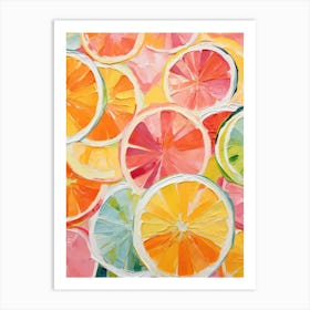 Citrus Slices Art Print