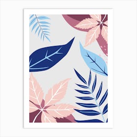 Abstract Floral Pattern Art Print