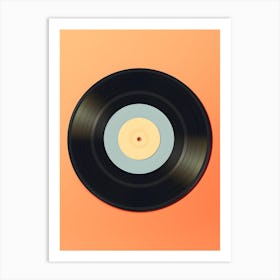 Minimal Vinyl Record Art Print