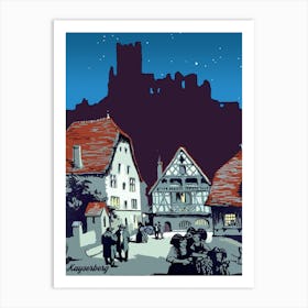 Kayserberg, Germany Art Print