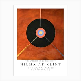 Hilma Af Klint Swan 9 Art Print