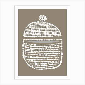 Acorn Jar Art Print