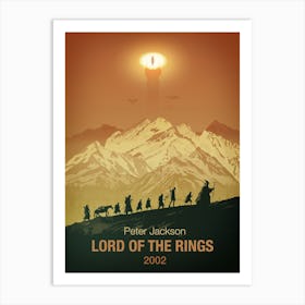 Lord Of The Rings Art Print